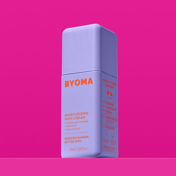 BYOMA Moisturizing Rich Cream, Barrier Repair & Hydration, 50ml